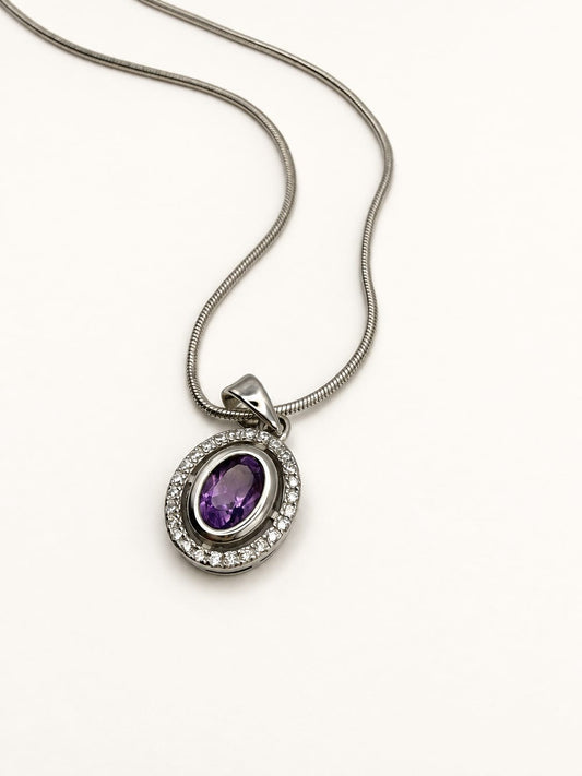 Violet Aurora Pendant