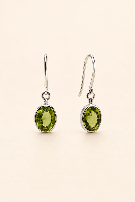 Verdant Isle Peridot Drop Earring